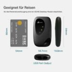 Routeur 4G LTE mobile TP-Link M7200 - Wi-Fi N, batterie 2000mAh, partage 10 appareils – Image 2