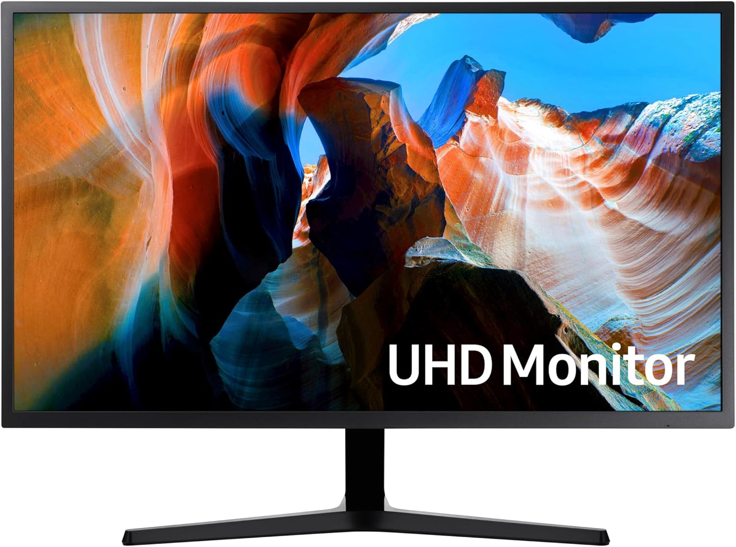 f825971e-128a-407e-8086-217540c9da27.jpg Moniteur 32 pouces 4K UHD - FreeSync, HDMI/DisplayPort, Samsung Noir – Image 1